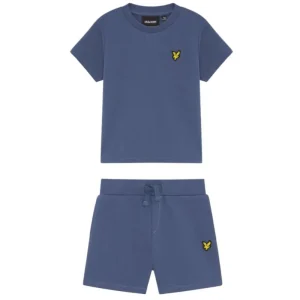 Dark Cornflower t-shirt & short set