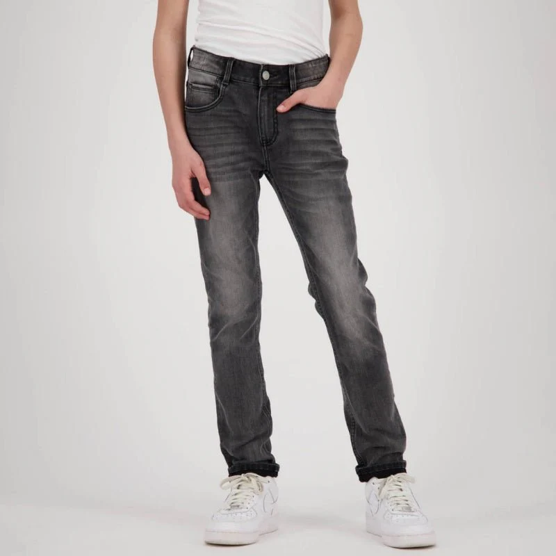 Dark Grey Stone jeans Santiago - Afbeelding 4