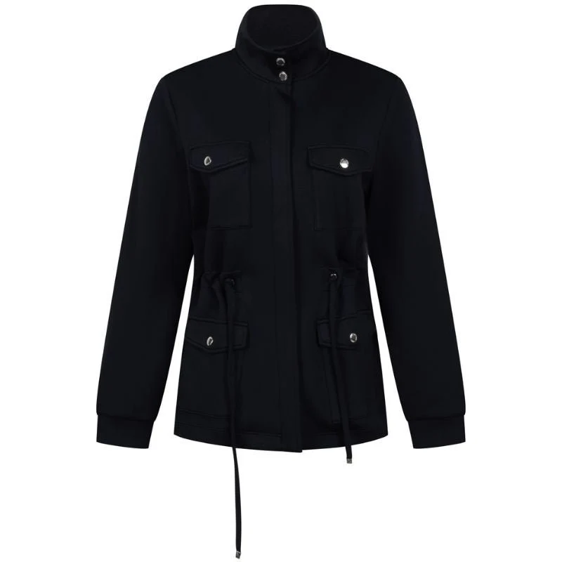 Donkerblauw luxury sporty cardigan Glory