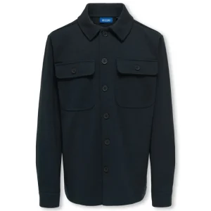 Donkerblauw overshirt New Kodyl