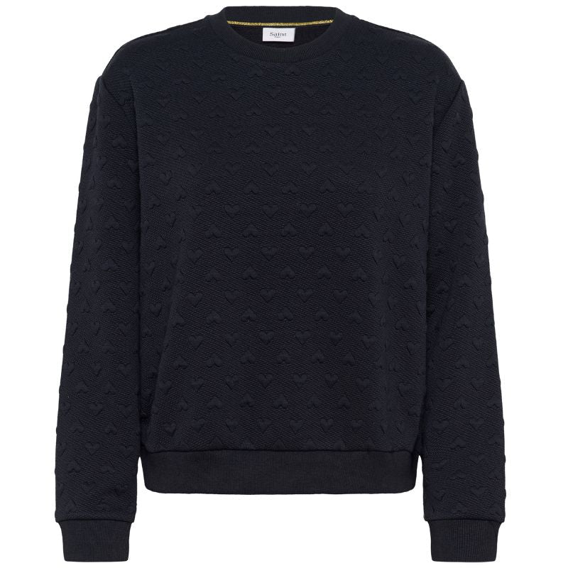 Donkerblauw sweatshirt pullover Padmia - Afbeelding 2