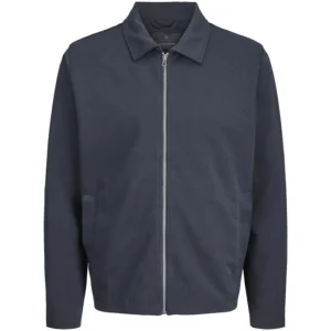 Donkerblauw zipper vest Blapete