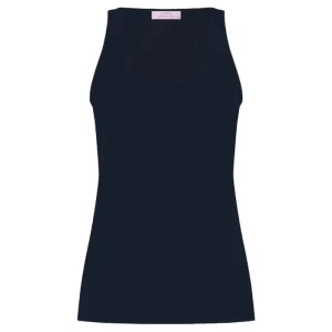 Donkerblauwe basic travel top Nova