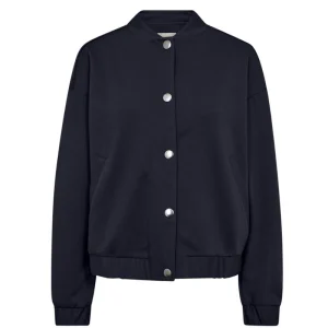 Donkerblauwe bomber jacket Naya