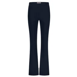 Donkerblauwe travel trousers Flair bonded