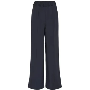 Donkerblauwe casual pantalon Oaklynn
