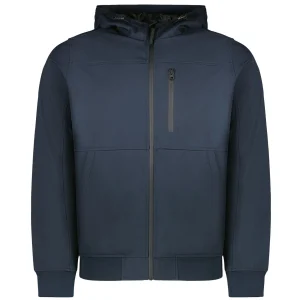Donkerblauwe softshell jacket Yoezo