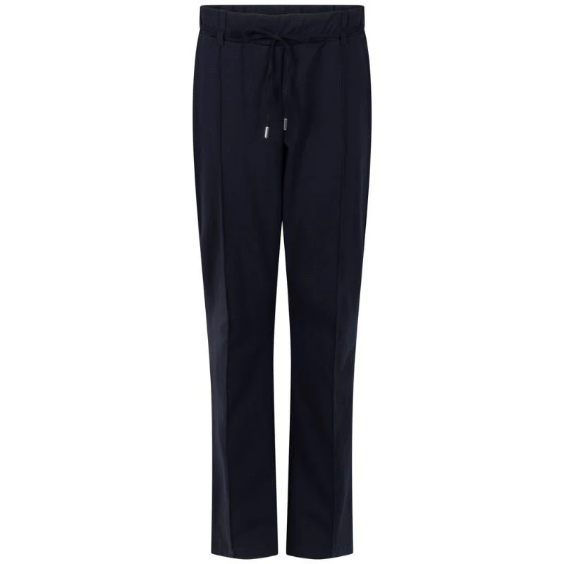Donkerblauwe sporty broek Felicia