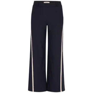 Donkerblauwe travel trousers Levie