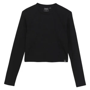 Donkergrijze sportieve longsleeve Sport