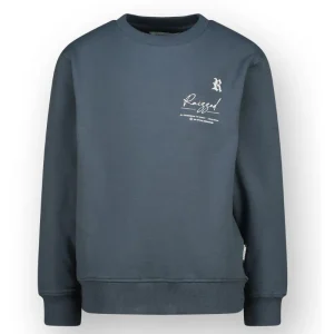 Donkergroen geprinte sweater Nile