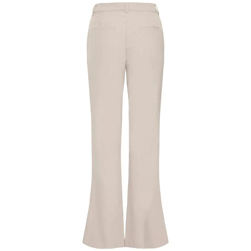 Dove Melange flared pantalon Fava - Afbeelding 3