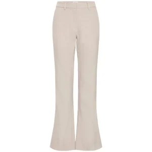 Dove Melange flared pantalon Fava