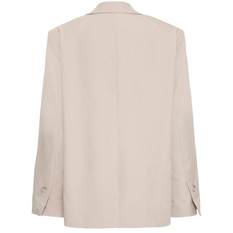 Dove Melange woven oversized blazer Fava - Afbeelding 3