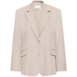 Dove Melange woven oversized blazer Fava