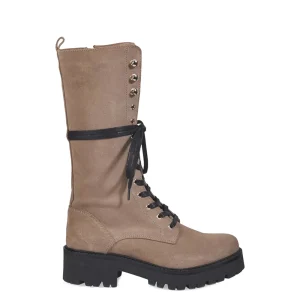 Dwars Laarzen Leuven Taupe