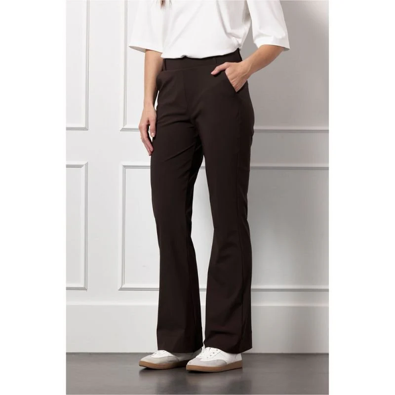 Espresso travel trousers Flair bonded - Afbeelding 3