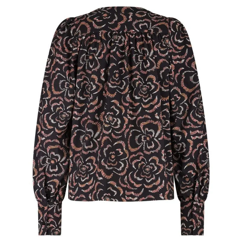 Zwart geprinte top Emmarie marker - Afbeelding 4