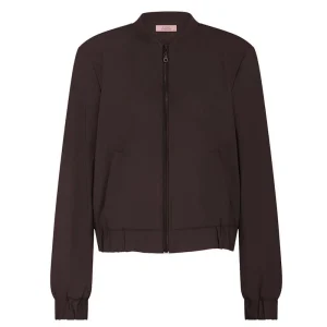 Espresso travel jacket Benja bomber
