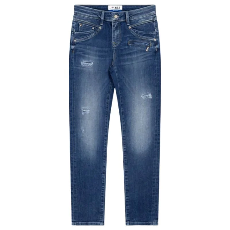 Expel Blue damaged skinny jeans Suzy - Afbeelding 2