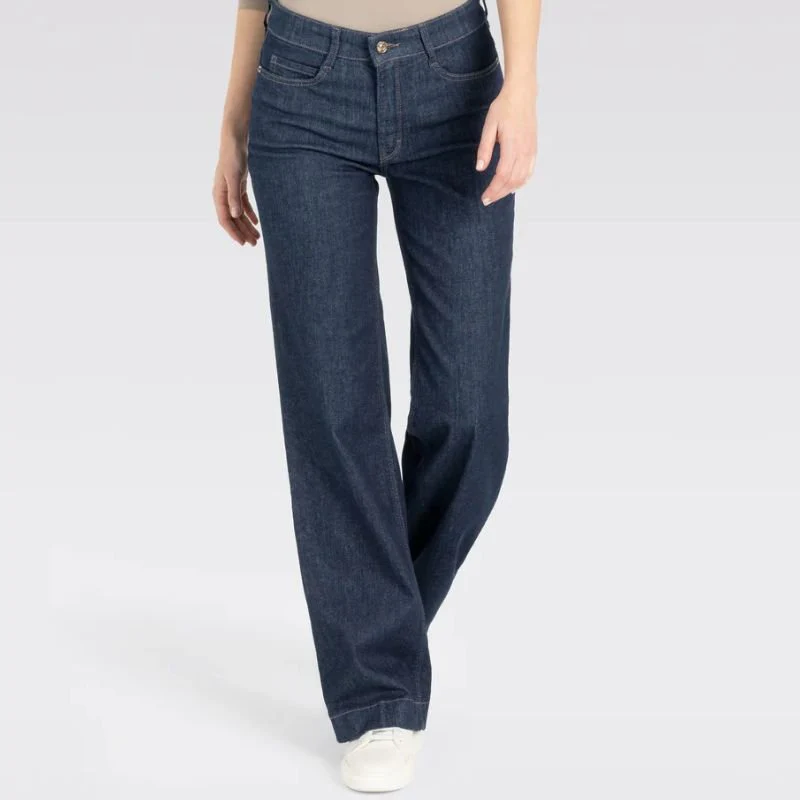 Fashion Rinsed authentic jeans Wide