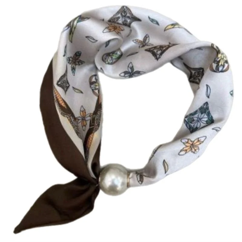 Figures brown parel sjaaltje Chloe - Afbeelding 2