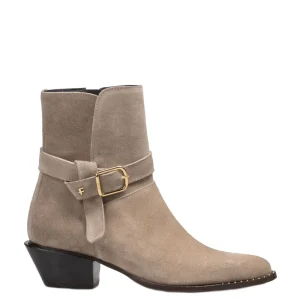 Floris van Bommel Enkellaarsjes SFW-50051-22-01 Licht Bruin