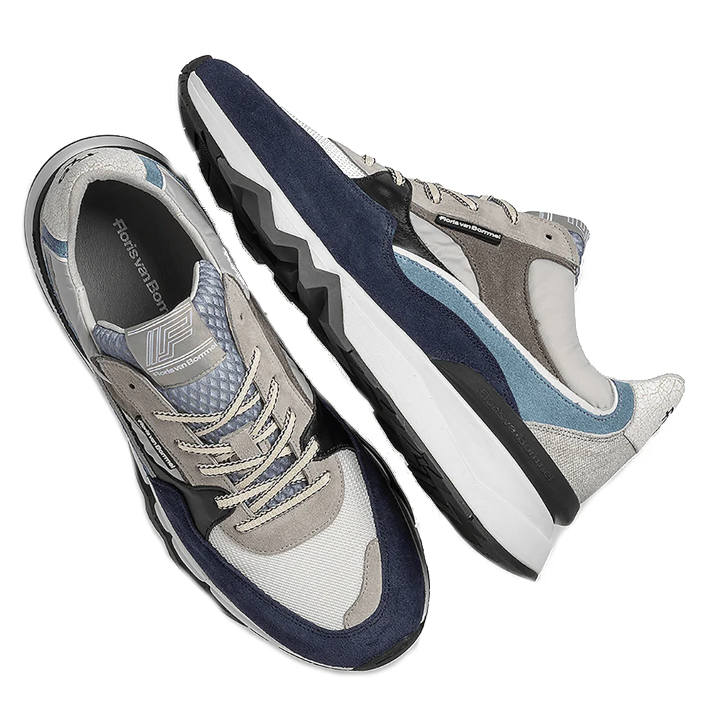 Floris van Bommel Veterschoenen SFM-10155-40-02 Blauw - Afbeelding 3