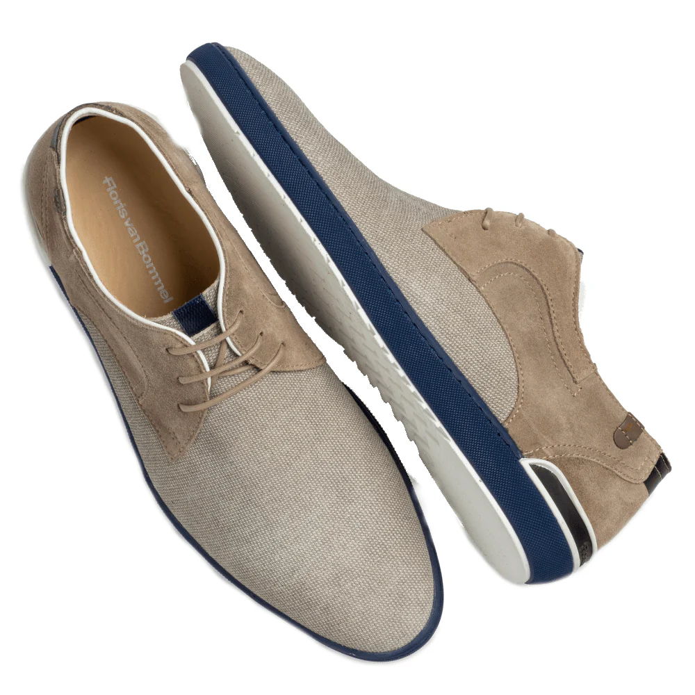 Floris Van Bommel Veterschoenen SFM-30293-61-01 Licht grijs - Afbeelding 3