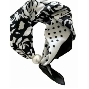 Flower dot parel sjaaltje Chloe