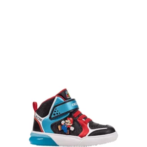 Geox Kinder Veterschoenen J169YD Zwart