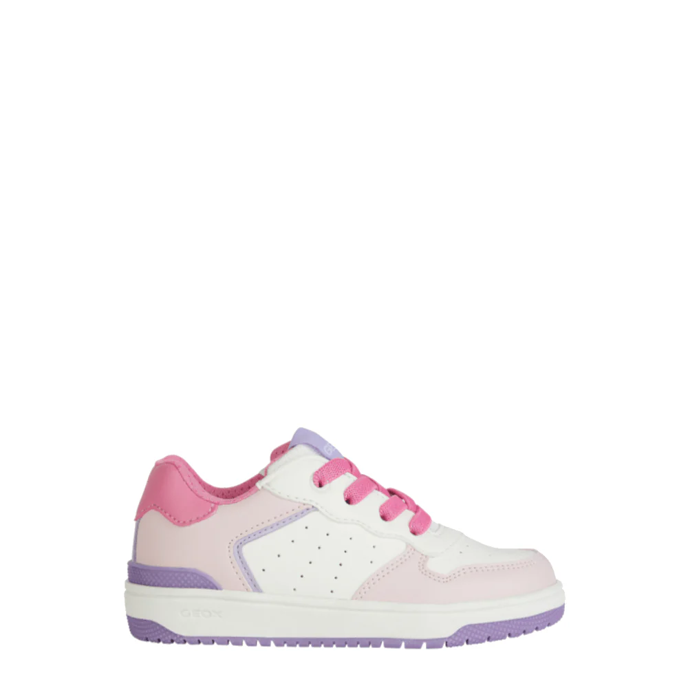 Geox Kinder Veterschoenen J36HXD Wit/multi - Afbeelding 2