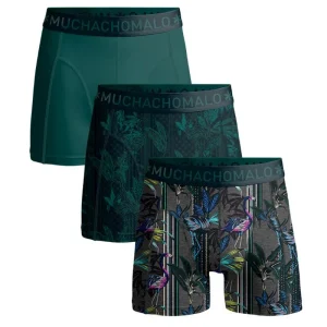 Geprinte 3-pack shorts Flamingo