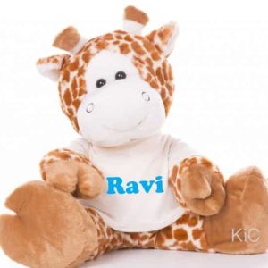 Knuffel Giraf(Groot) met naam
