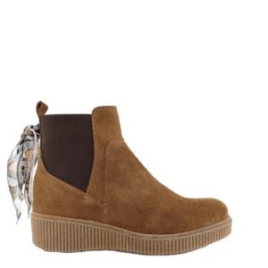 Goodstep Boots 3550-A02 Cognac