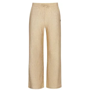 Gouden straight leg metallic broek Fenya