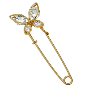 Gouden vlinder broche Butterfly