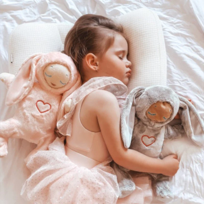 Grijze fluffy outfit Bunny - Afbeelding 3