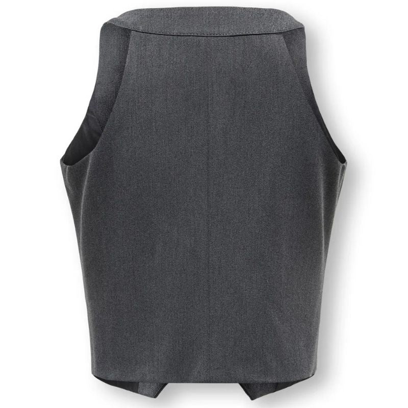 Grijze gilet Salajma - Afbeelding 3