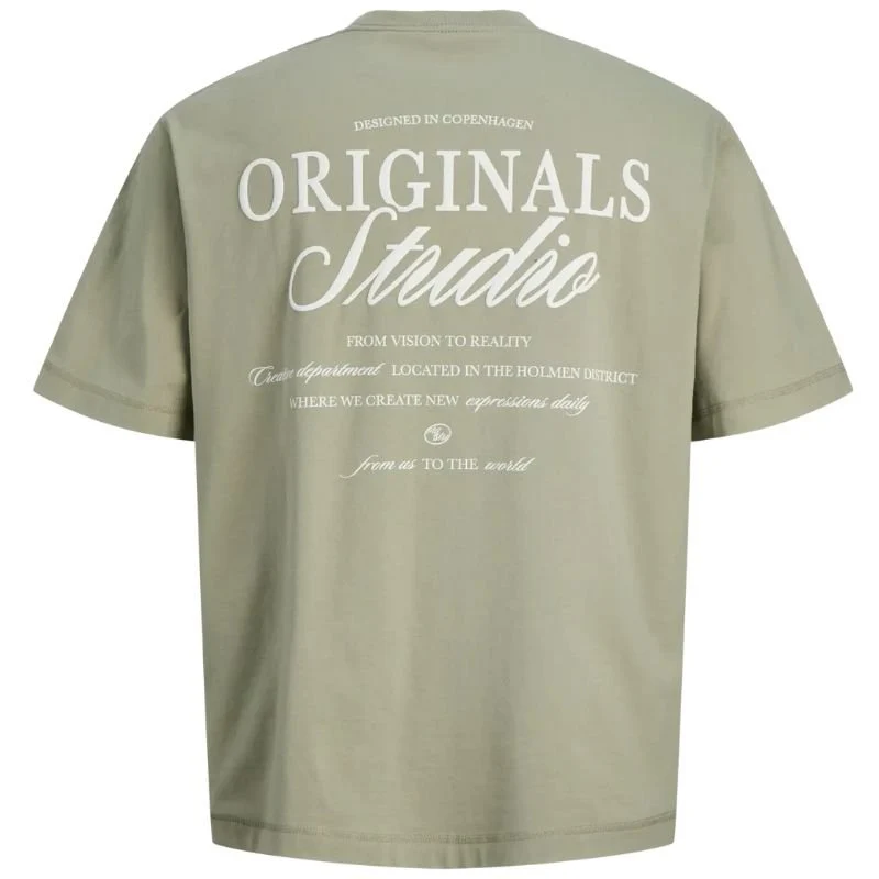 Groen crew neck t-shirt Norrebro Typo - Afbeelding 3