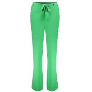 Groene crinckle broek 51127
