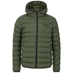 Groene outdoor pufferjacket Basso