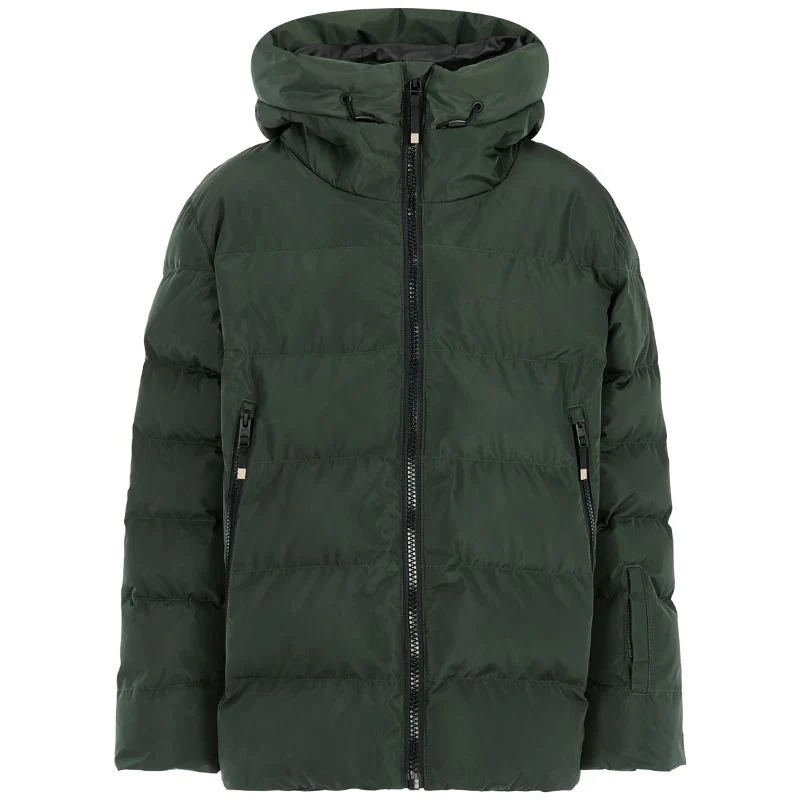Groene puffer snowjacket Dillon