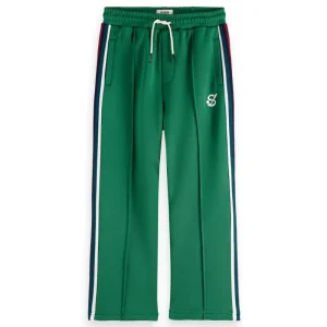 Groene straight fit jogger