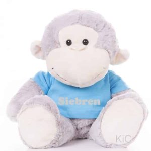 Knuffel Aap (Groot) met naam