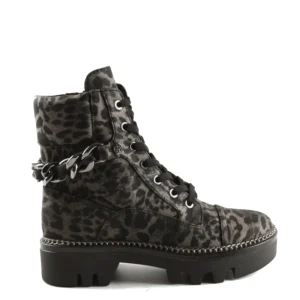 Guess Enkellaarsjes FL7DOMSUP10 Zwart