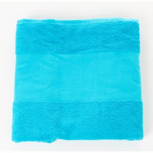 Handdoek met naam Aqua