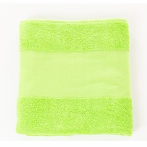 Handdoek Lime met naam