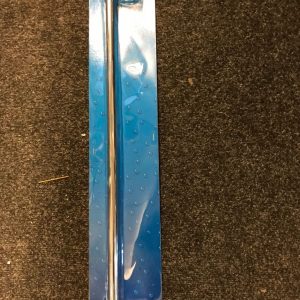 Wand handdoek houder 62 cm chroom