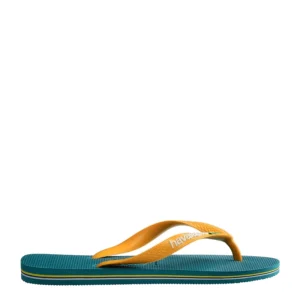 Havaianas Brasil logo Slippers Groen